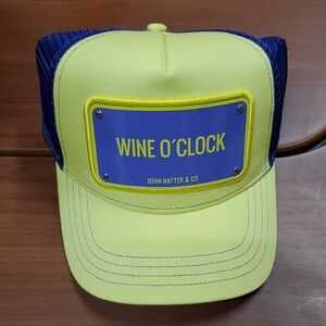 Yellow and Blue Trucker Hat